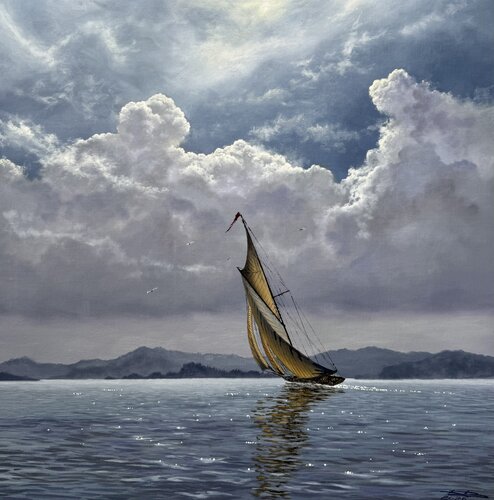 Morning breeze by Igor Dubovoy, Painting for Sale on Singulart