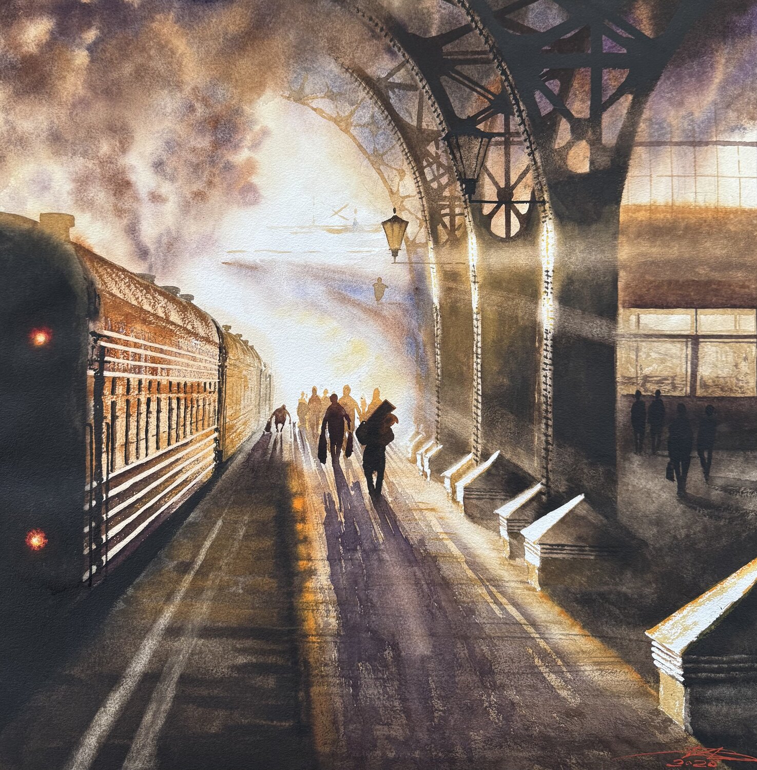 Morning light Igor Dubovoy Origineel schilderij te koop