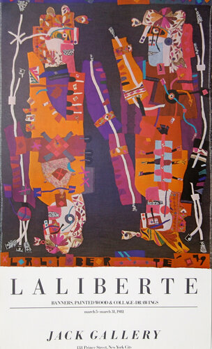 Jack Gallery Exhibition by Norman Liberty, 인쇄 for Sale on Singulart