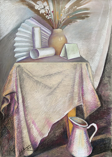 White still life van Anna Artemenko, Schilderij te koop op Singulart