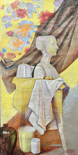Yellow Still Life van Anna Artemenko, Schilderij te koop op Singulart