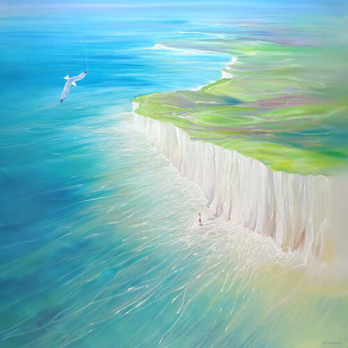 Coming Home di Gill Bustamante, Pittura in vendita su Singulart