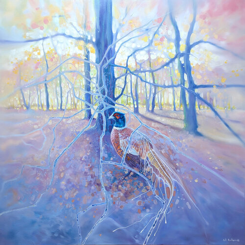 A Day in December par Gill Bustamante, Peinture en vente sur Singulart
