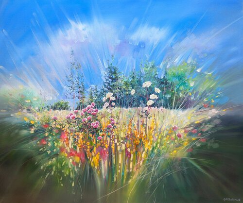 Nature's Statement by Gill Bustamante, Painting for Sale on Singulart