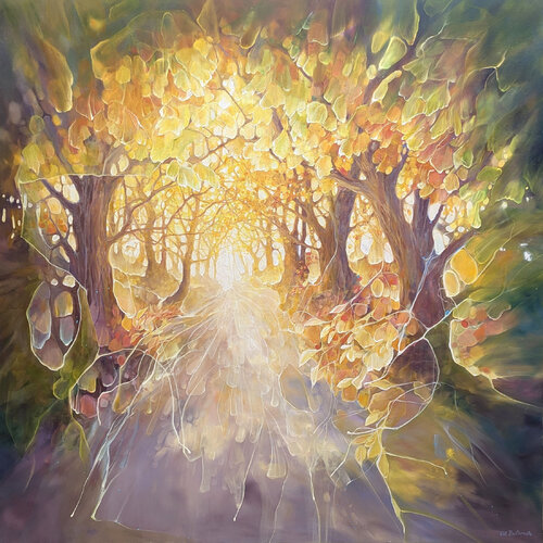 Once Upon a Time by Gill Bustamante, Painting for Sale on Singulart