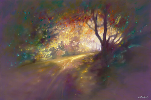 Autumn Calling van Gill Bustamante, Schilderij te koop op Singulart
