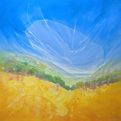 A Perfect Chaos van Gill Bustamante, Schilderij te koop op Singulart