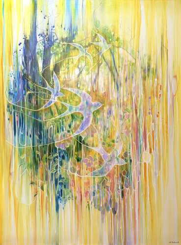 Echoes of Summer von Gill Bustamante, Malerei kaufen auf Singulart