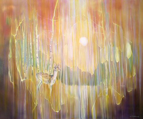An Awakening by Gill Bustamante, Painting for Sale on Singulart