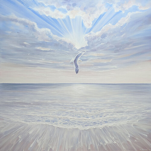 The Soul of the Sea van Gill Bustamante, Schilderij te koop op Singulart