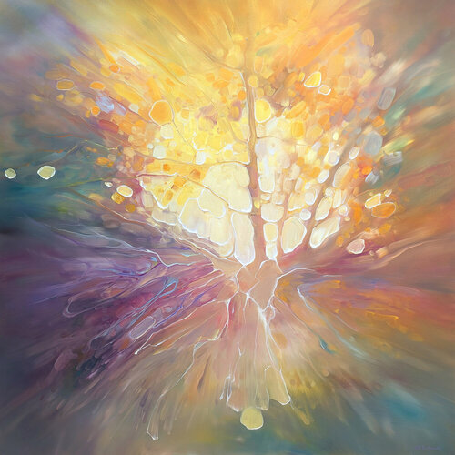 Autumn Beckons di Gill Bustamante, Pittura in vendita su Singulart