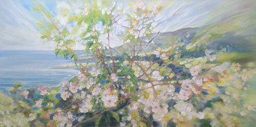 Dorset Calling by Gill Bustamante, 油畫 for Sale on Singulart