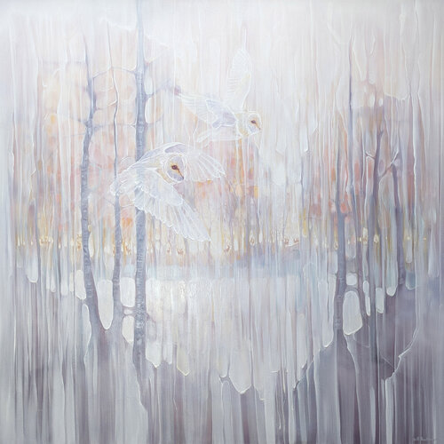 Out Of This World de Gill Bustamante, Pintura a la venta en Singulart