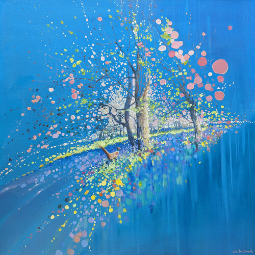 Ephemeral April by Gill Bustamante, Painting for Sale on Singulart