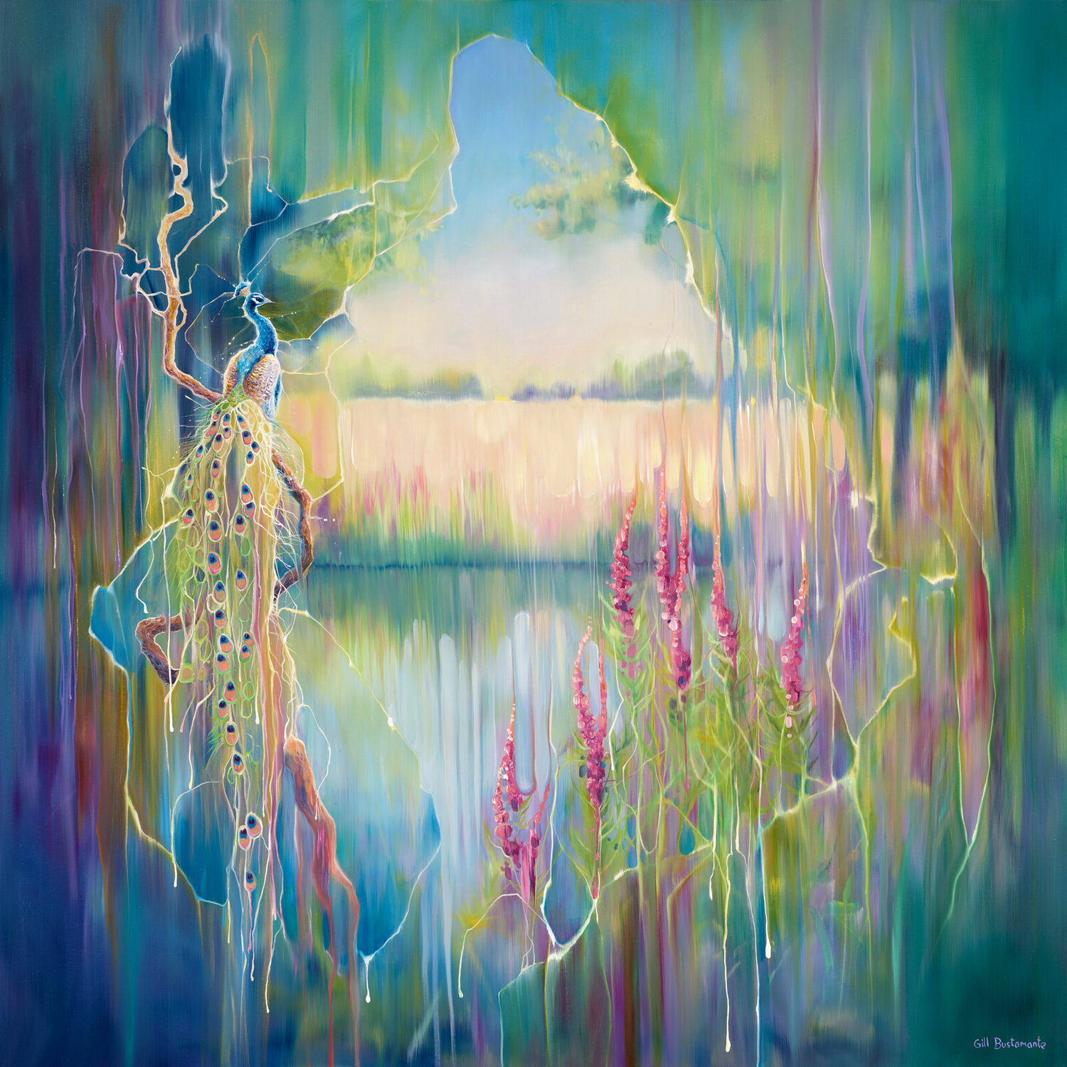 The Peacocks Secret Gill Bustamante