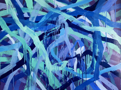 Inward 3 di Lacey Kim, Pittura in vendita su Singulart