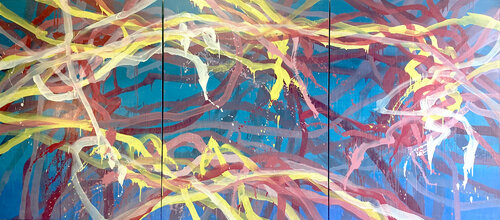 Before Thinking 1 van Lacey Kim, Schilderij te koop op Singulart