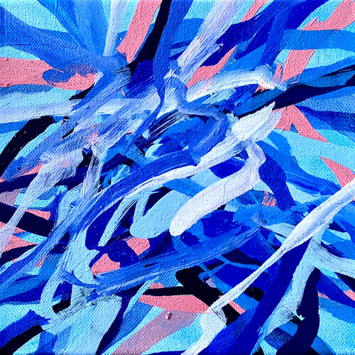 On This Road 4 van Lacey Kim, Schilderij te koop op Singulart