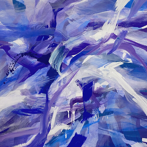 Anonymous Moments 5 van Lacey Kim, Schilderij te koop op Singulart