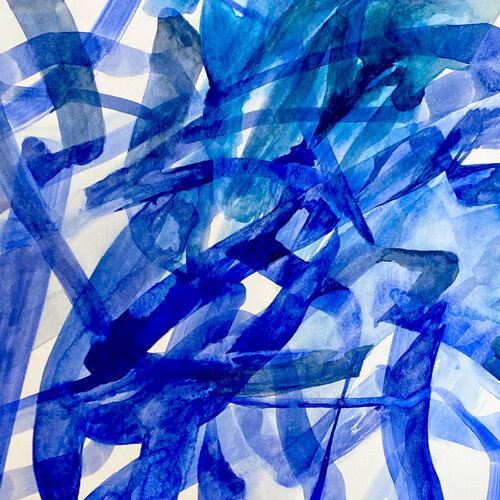 Flow 7 van Lacey Kim, Werk op papier te koop op Singulart