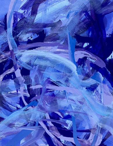 Invisible Threads 1 by Lacey Kim, Painting for Sale on Singulart