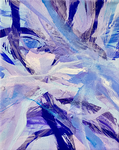 Scattered Traces 1 by Lacey Kim, Painting for Sale on Singulart