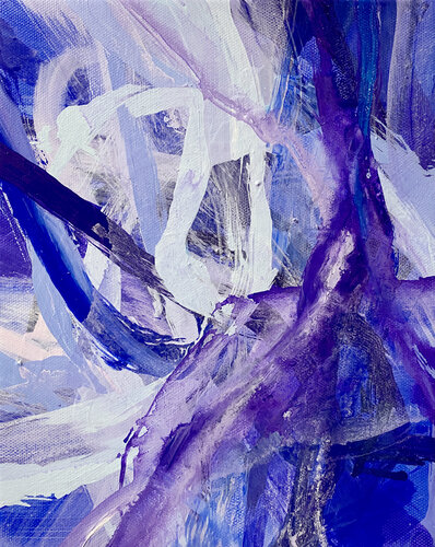Scattered Traces 2 by Lacey Kim, Painting for Sale on Singulart