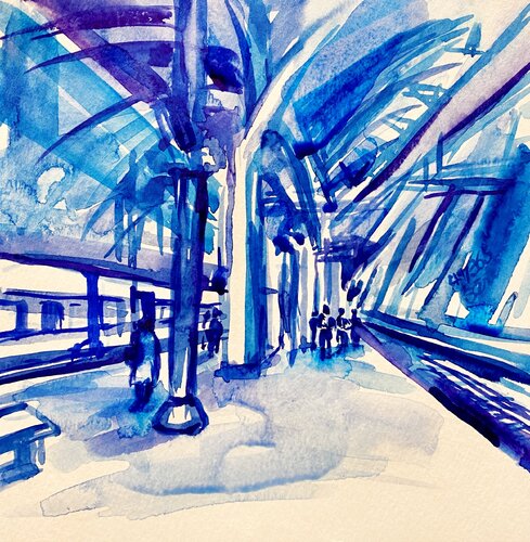 A fleeting Moment 2 by Lacey Kim, Painting for Sale on Singulart