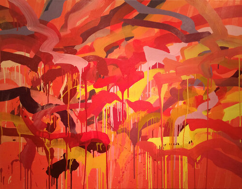 The Gift of Light On Empty Space di Lacey Kim, Pittura in vendita su Singulart