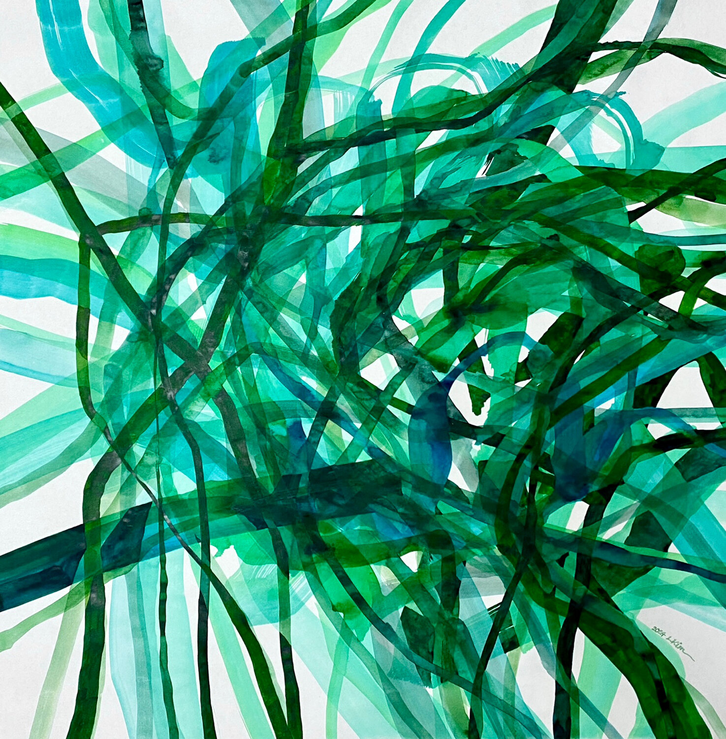 Fragrance of This Moment 6 Lacey Kim Originalgemälde zu verkaufen