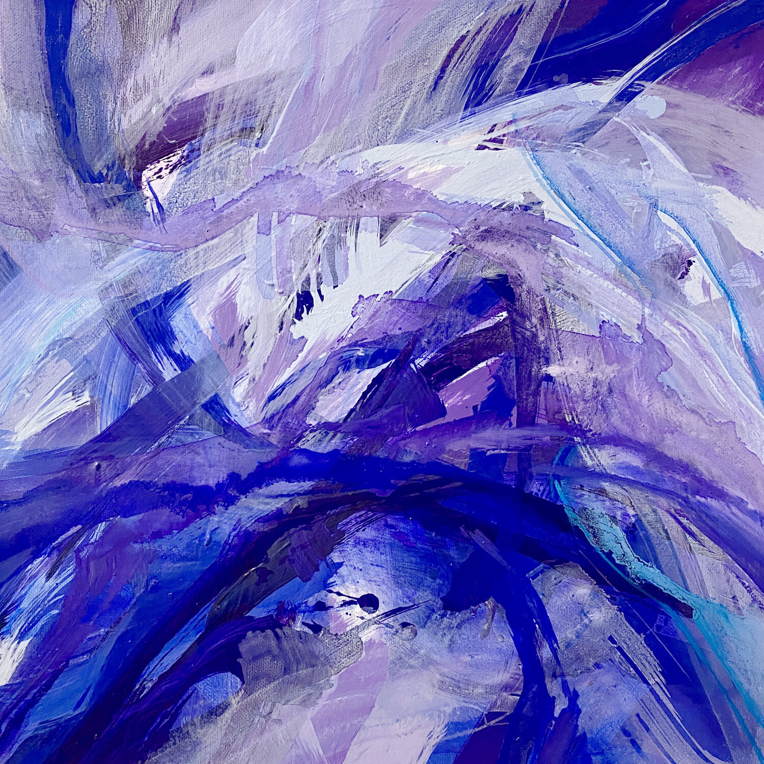Whispers of Unspoken Words 3 Lacey Kim Originalgemälde zu verkaufen