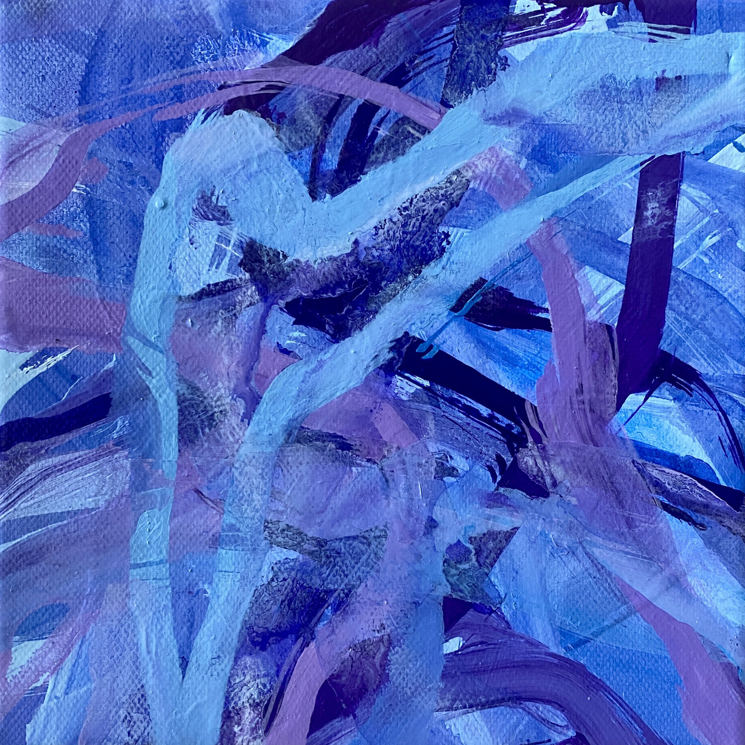 Shared Threads 6 Lacey Kim Original painting for sale