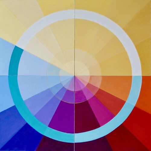 Summer Glow 6 - 4 pieces von Victoria Quijano, Malerei kaufen auf Singulart