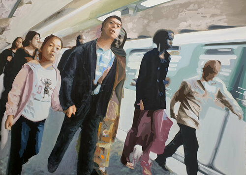 Paris 30.08.2017 8.07pm di Miguel Moran, Pittura in vendita su Singulart