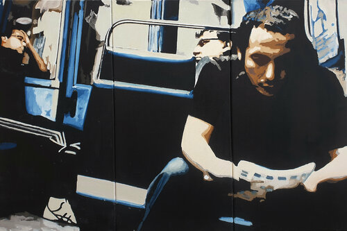 Paris 21.05.2016 7.04 pm van Miguel Moran, Schilderij te koop op Singulart