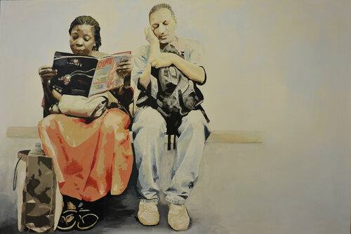 Roma 27.08.2012  8.37 pm di Miguel Moran, Pittura in vendita su Singulart