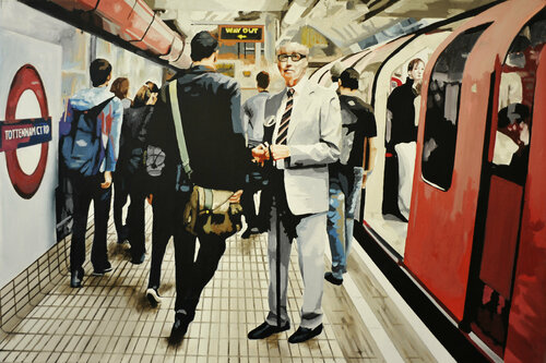 london 22.09.2011   2.47pm by Miguel Moran, 회화 for Sale on Singulart
