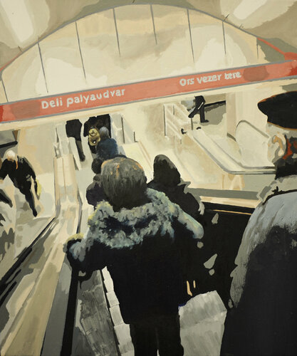 budapest 19-1-2010  4.20pm by Miguel Moran, 회화 for Sale on Singulart