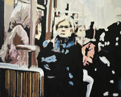 Munich 4.10. 2017   5.07pm di Miguel Moran, Pittura in vendita su Singulart