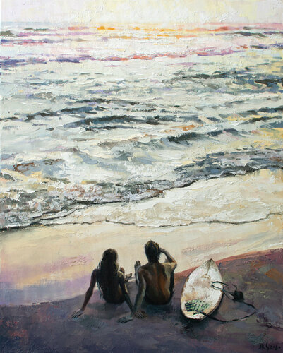 A Day Full of Joy by Yaroslav Sobol, Painting for Sale on Singulart