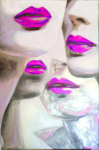 FACE by Carole Benichou, Painting for Sale on Singulart