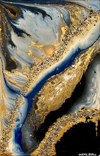 QUARTZ OCEAN von Carole Benichou, Malerei kaufen auf Singulart