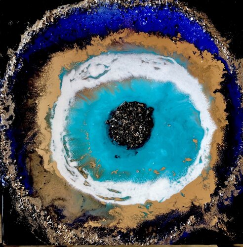 QUARTZ EYE di Carole Benichou, Pittura in vendita su Singulart