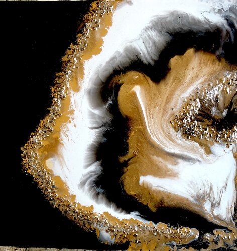 QUARTZ LAGON von Carole Benichou, Malerei kaufen auf Singulart