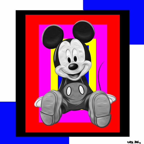 MINI MICKEY von Carole Benichou, Andere Medien kaufen auf Singulart