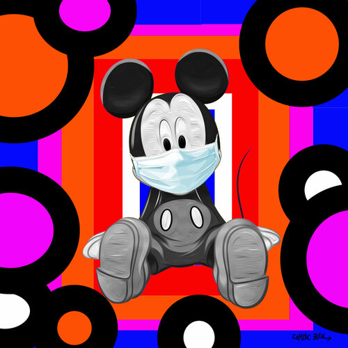 MICKEY COV van Carole Benichou, Andere media te koop op Singulart