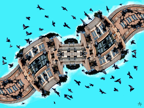 LA MAISON DANSANTE van Carole Benichou, Fotografie te koop op Singulart