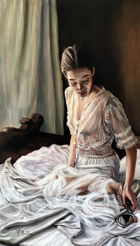 The mirror II van Ricardo Fabian Bertona, Schilderij te koop op Singulart