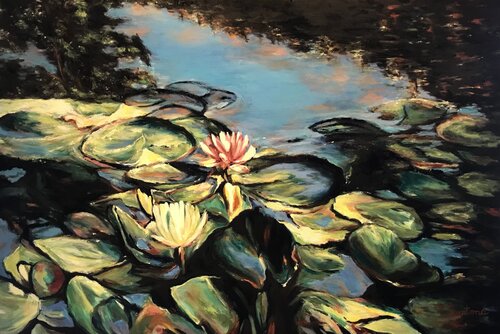 Nenúfares van Ricardo Fabian Bertona, Schilderij te koop op Singulart
