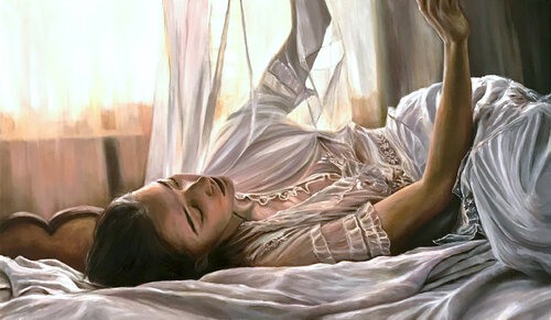 On those beautiful summer days van Ricardo Fabian Bertona, Schilderij te koop op Singulart